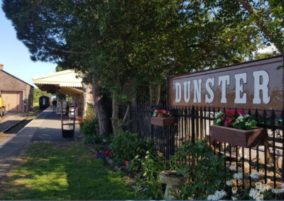 dunster railway station