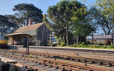 Dunster Train Station and The West Somerset Railway