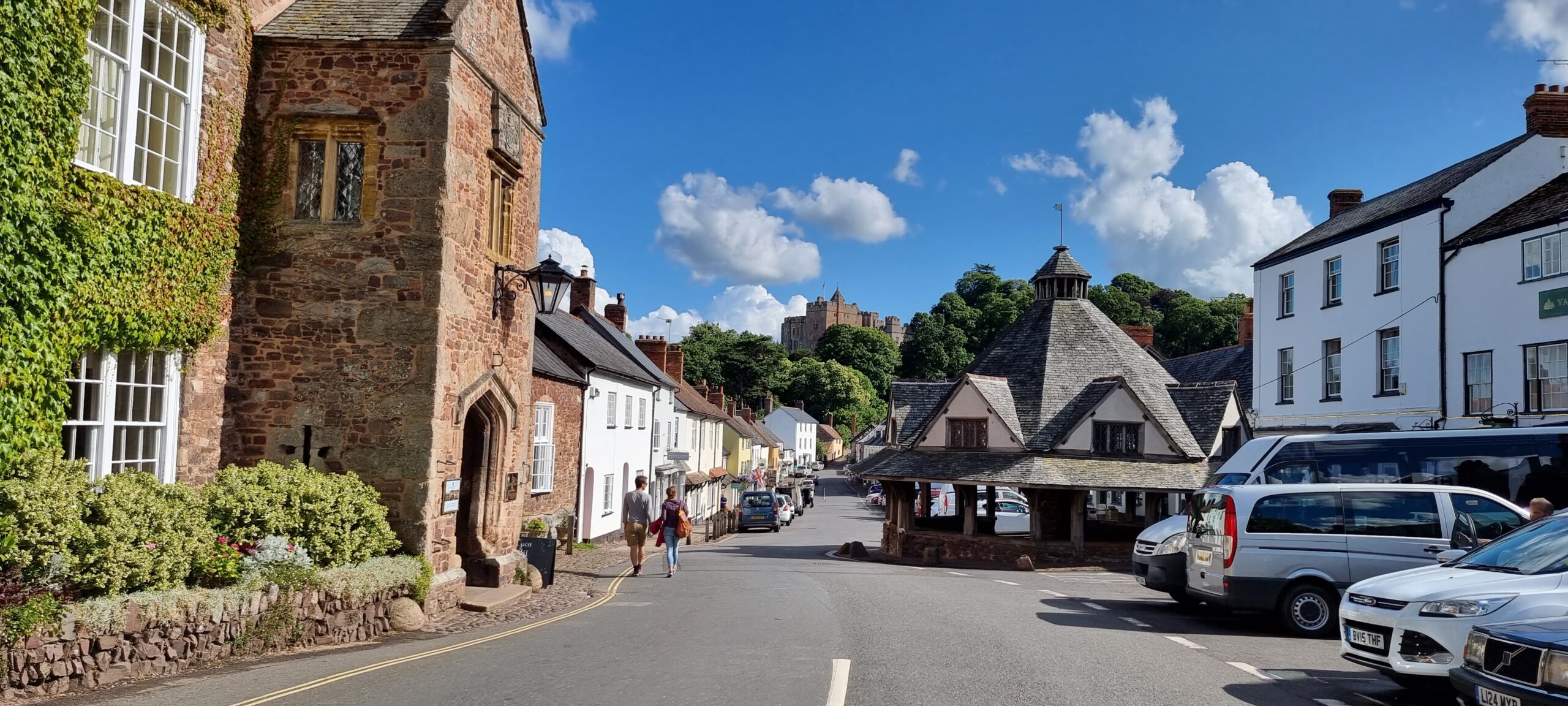 Dunster High Street Dunster High Street