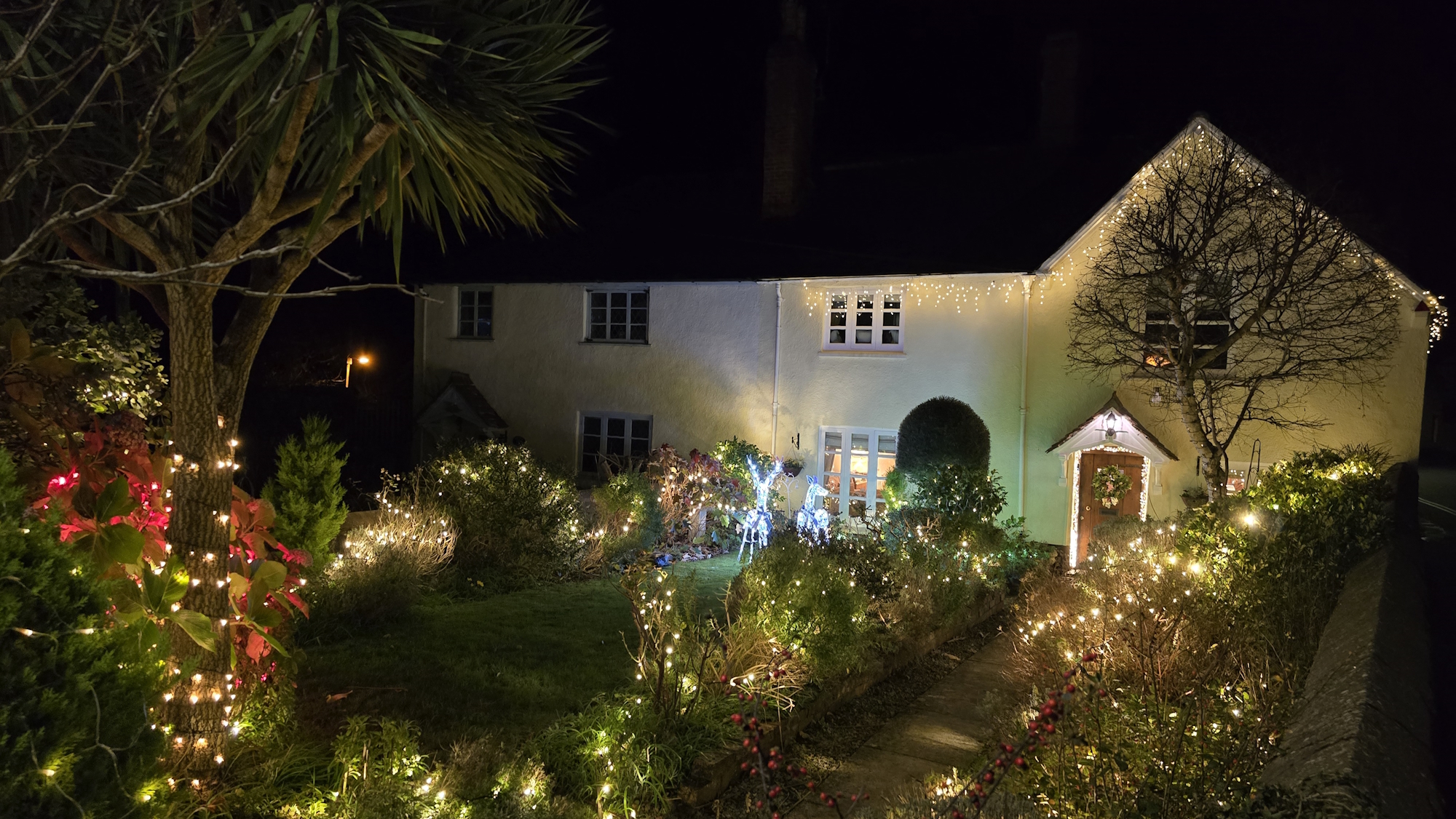 Dunster Village at Christmas