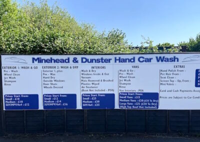 Minehead and Dunster Car Wash