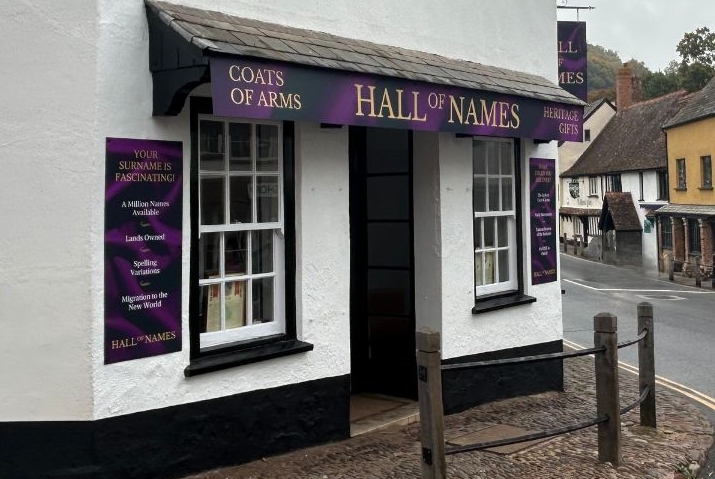 Hall of Names Dunster Hall of Names Dunster