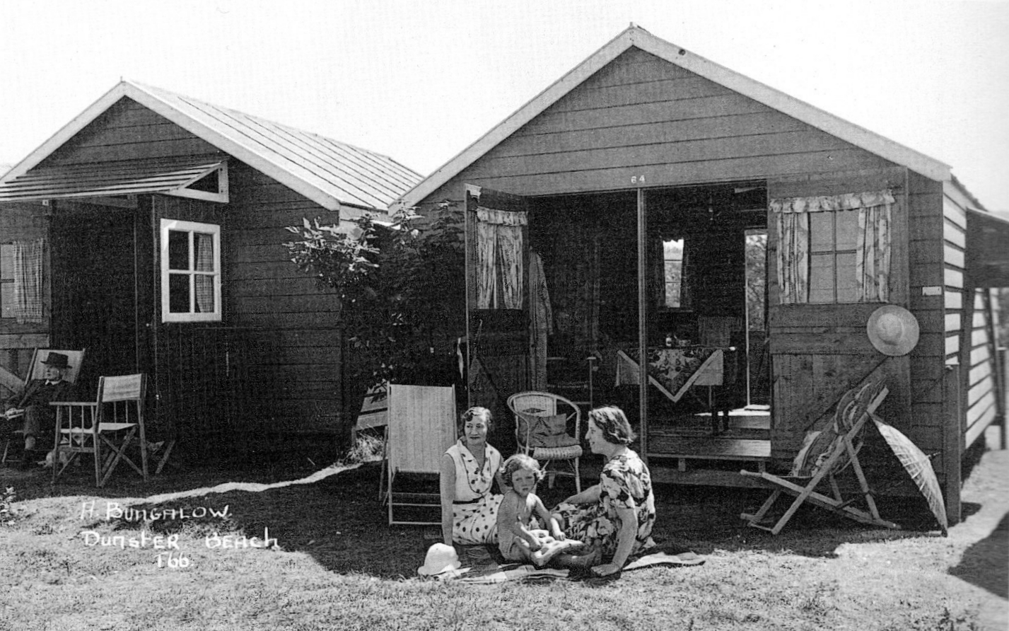 dunster beach 1950s