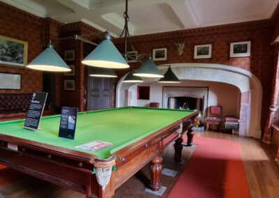 Dunster Castle Billiard Room