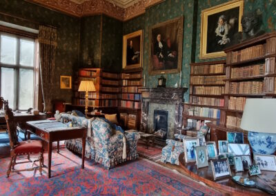 Dunster Castle Library